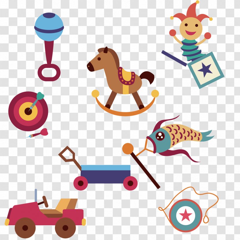 Toy Design Clip Art - Cartoon - Vector Icon Transparent PNG