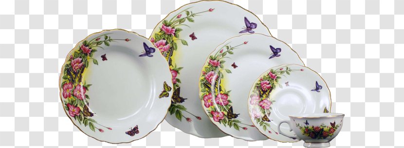 Euland China Company Saucer Porcelain Plate - Dinnerware Set - Wholesale Transparent PNG