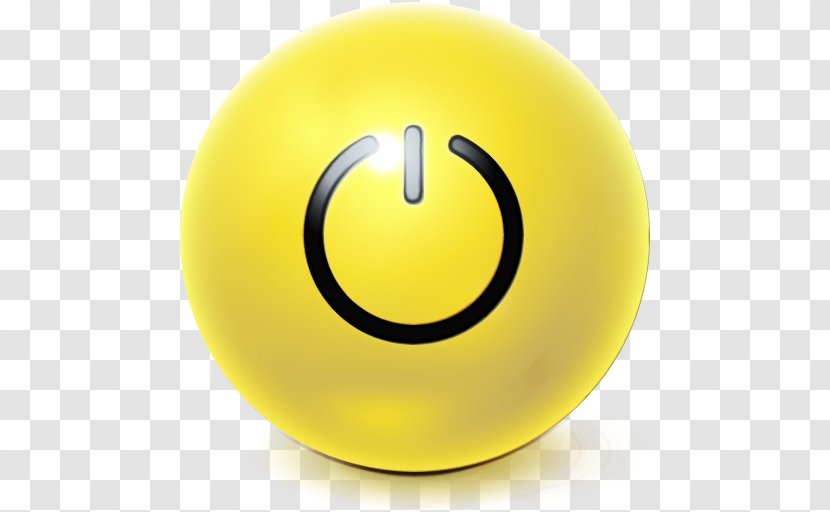 Emoticon - Yellow - Material Property Ball Transparent PNG