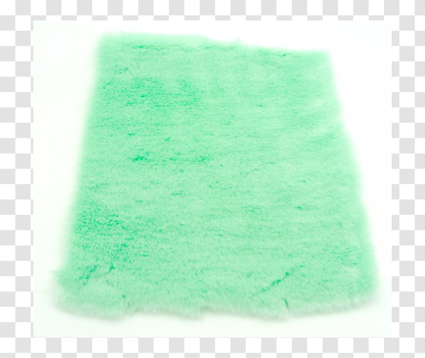 Turquoise Green Material - Fake Fur Transparent PNG