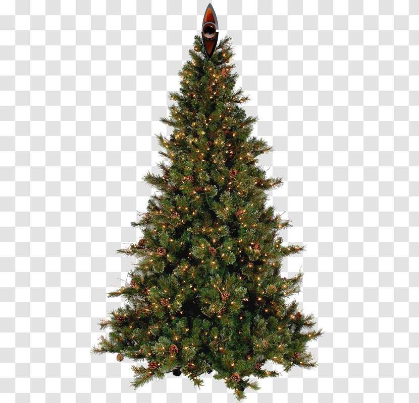 Artificial Christmas Tree Balsam Hill Pre-lit - Spruce Transparent PNG