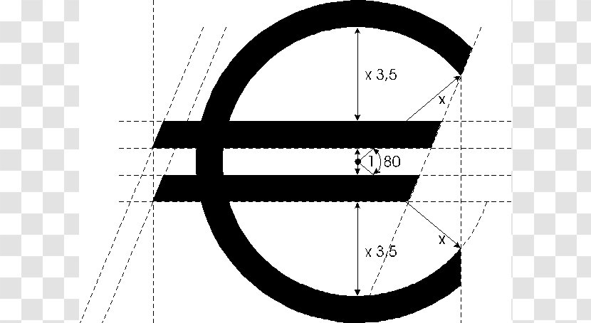 Euro Sign Currency Symbol EUR/USD - Parallel Transparent PNG