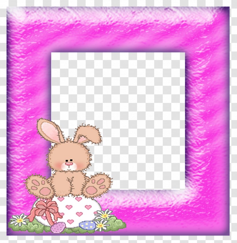 Easter Bunny Image Editing Picture Frames - Frame - Silhouette Transparent PNG