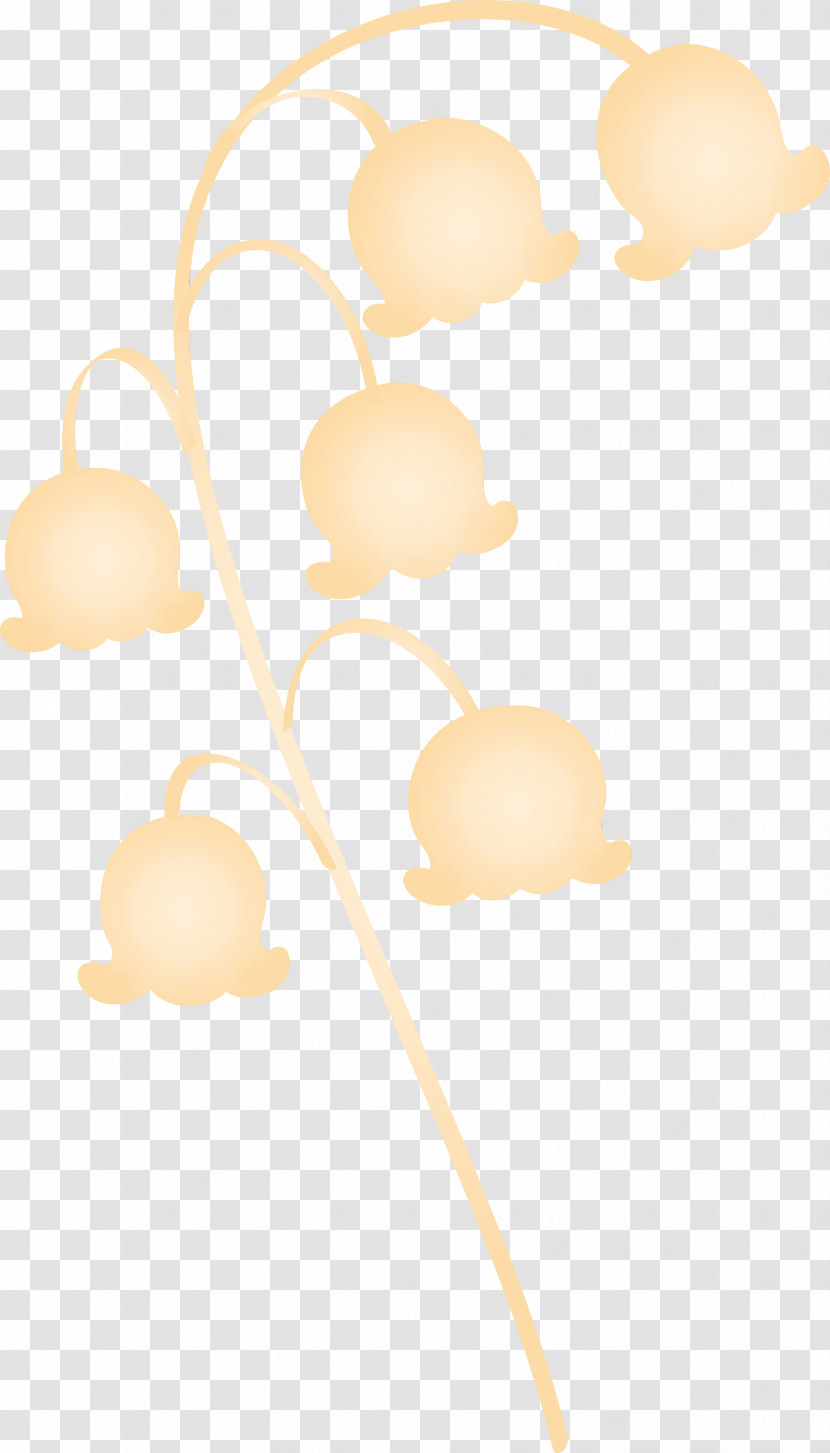 Yellow Line Beige Transparent PNG