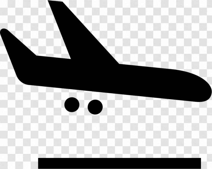 Flight Airplane Aerospace Engineering Black & White - Air Travel - M WingAir Flights Transparent PNG