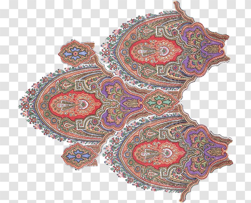 Paisley Shawls Textile Scarf Design - Shawl - India Vintage Transparent PNG