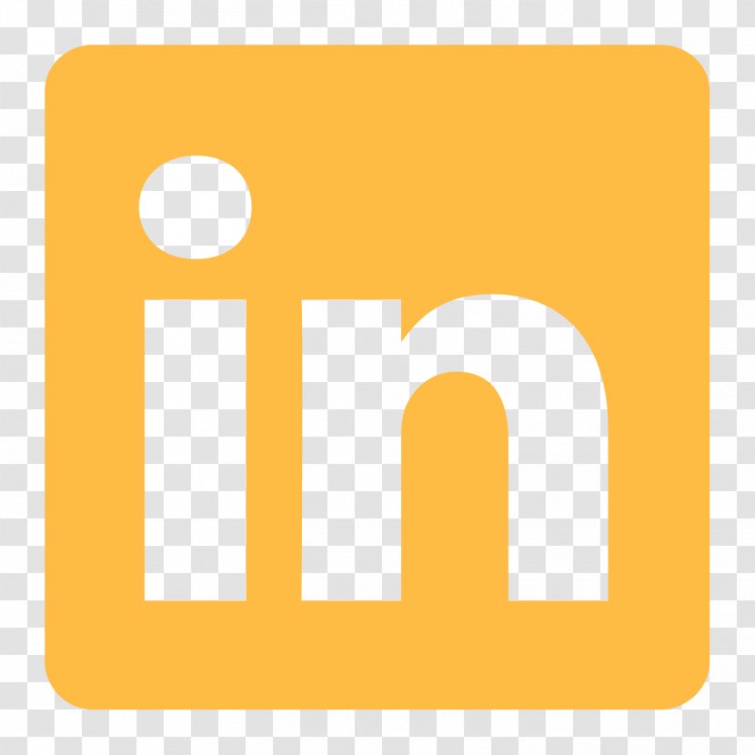 LinkedIn Login Social Media Network - Creative Alphanumeric Transparent PNG