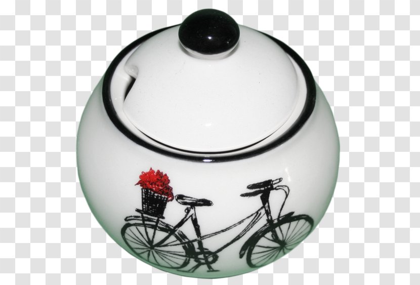 Ceramic Tableware Lid Kettle - Sugar Bowl Transparent PNG
