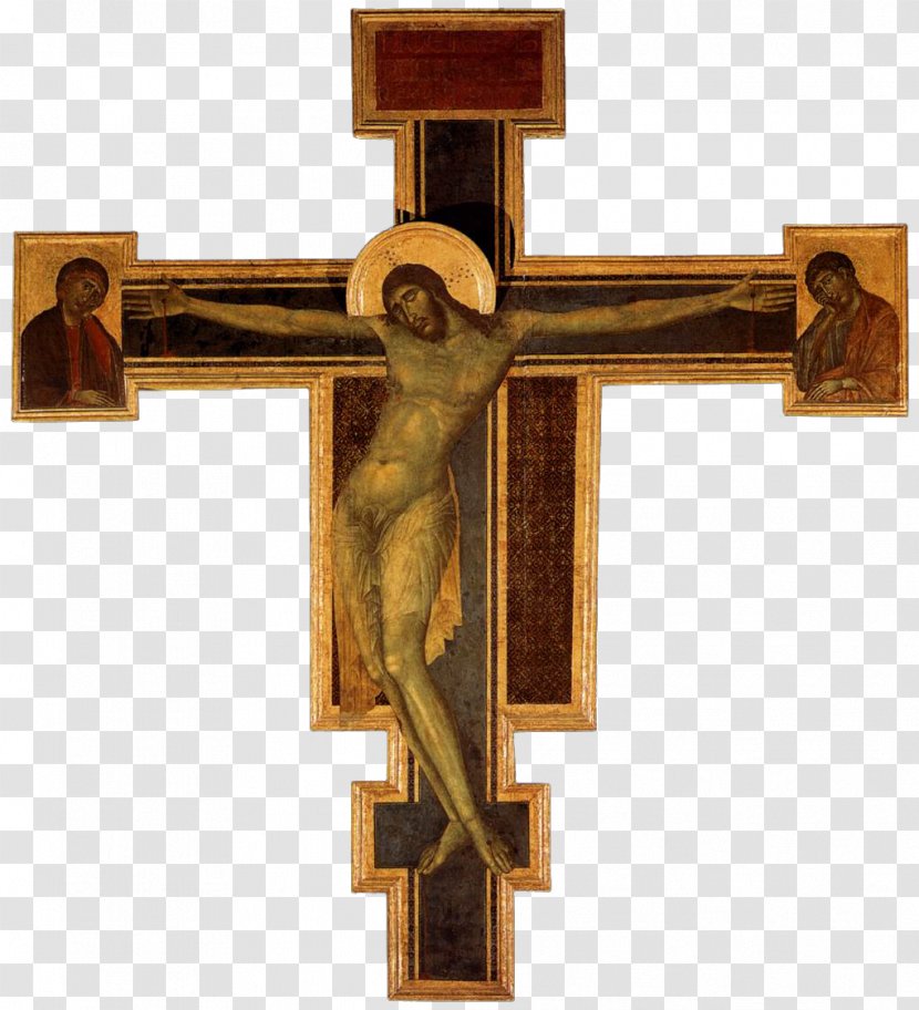 Basilica Of Santa Croce Crucifix Renaissance Painting Painter - Best Clipart Transparent PNG