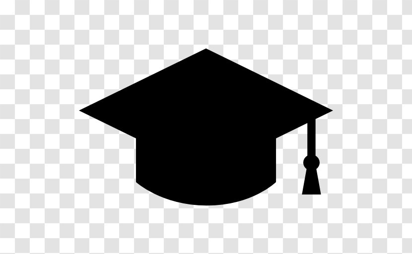 Square Academic Cap Graduation Ceremony Headgear Shape - Black - Graduates Silhouette Transparent PNG