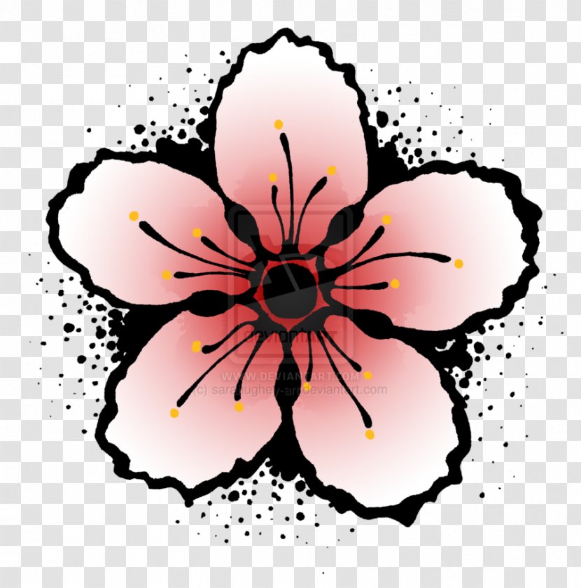 Cherry Blossom Art - Petal Transparent PNG