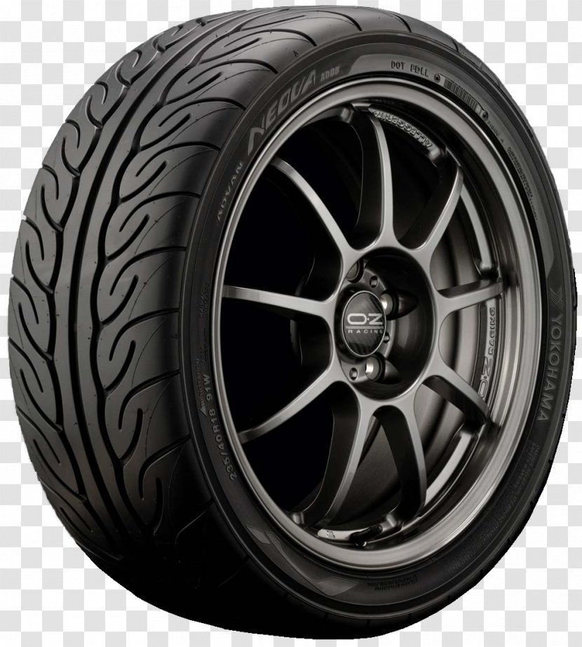 Car Hoosier Racing Tire Slick Alloy Wheel - Yokohama Rubber Company Transparent PNG