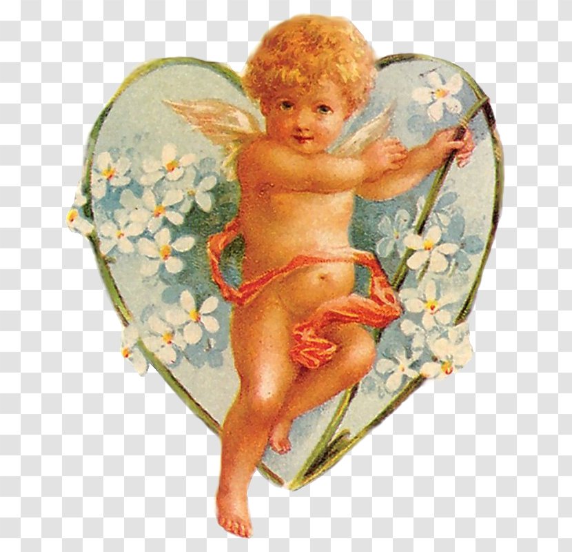 Angel Cupid Heart Baby Transparent PNG