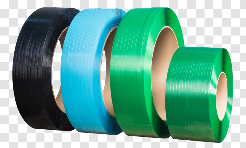 Plastic Strap Polyethylene Terephthalate Ribbon Adhesive Tape - Material Transparent PNG