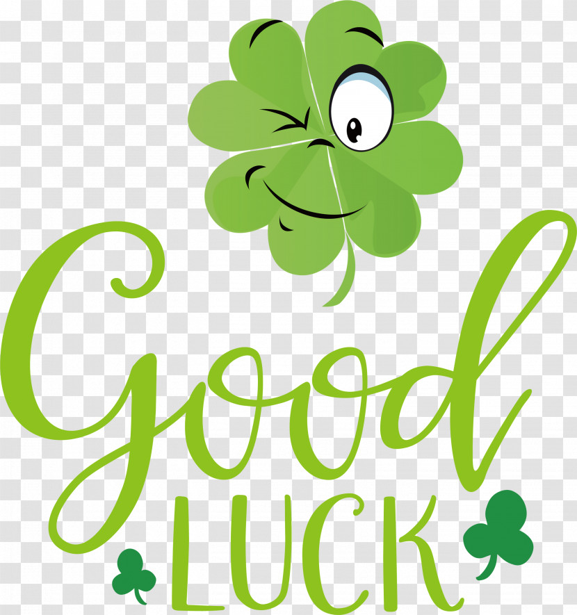 Good Luck Saint Patrick Patricks Day Transparent PNG