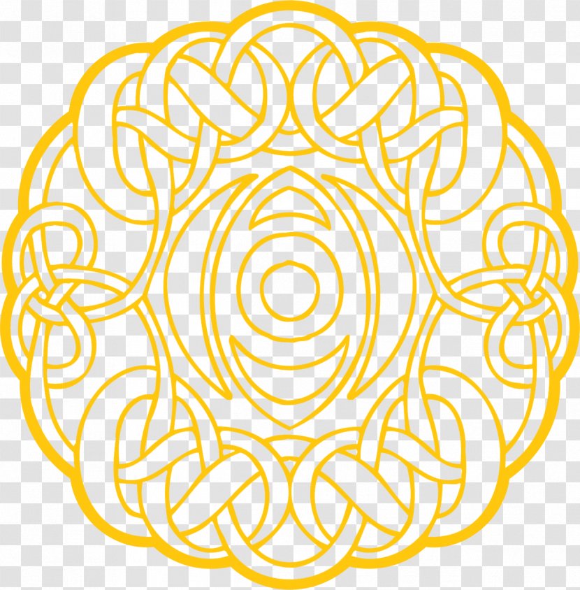 Book Of Kells Celtic Knot Celts Coloring Ornament - Scottish Gaelic - Ornaments Transparent PNG