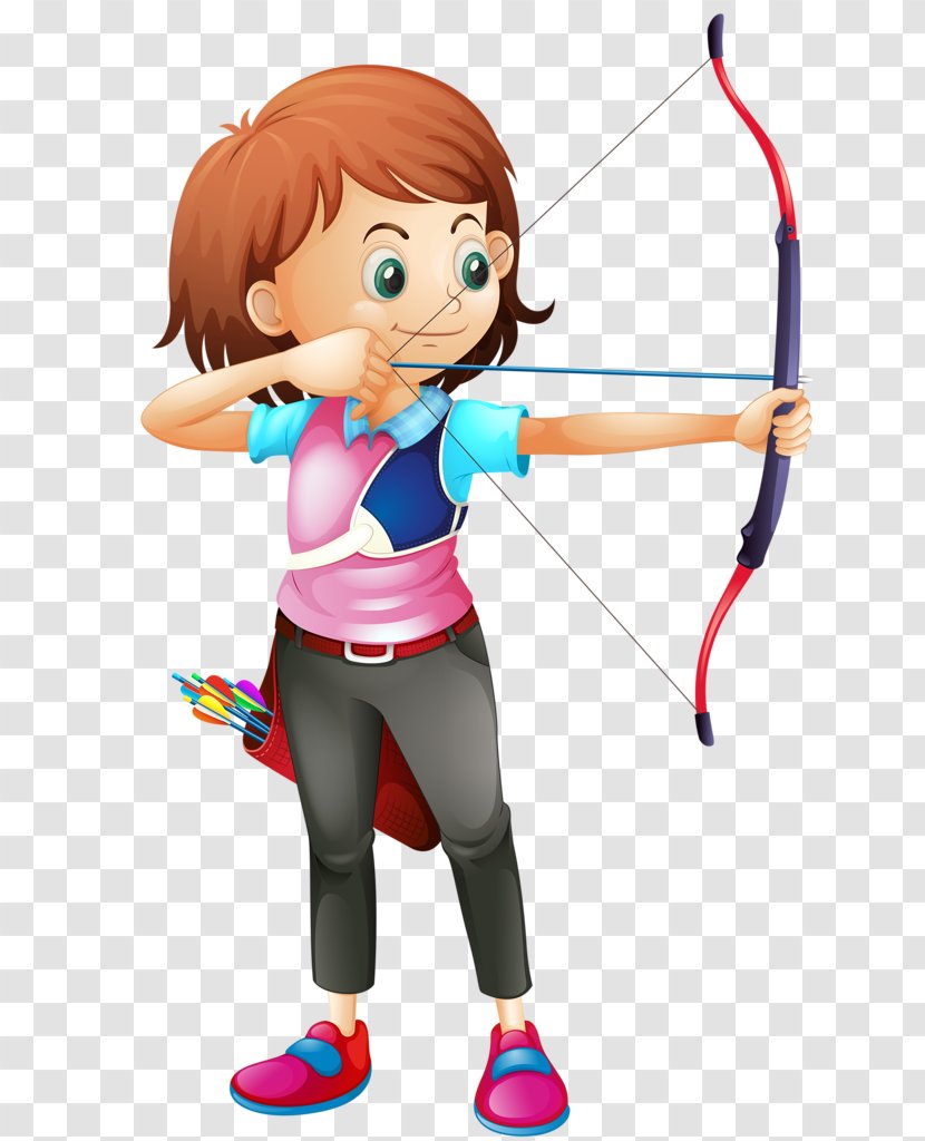 Archery Sport Clip Art - Child - Arrow Transparent PNG
