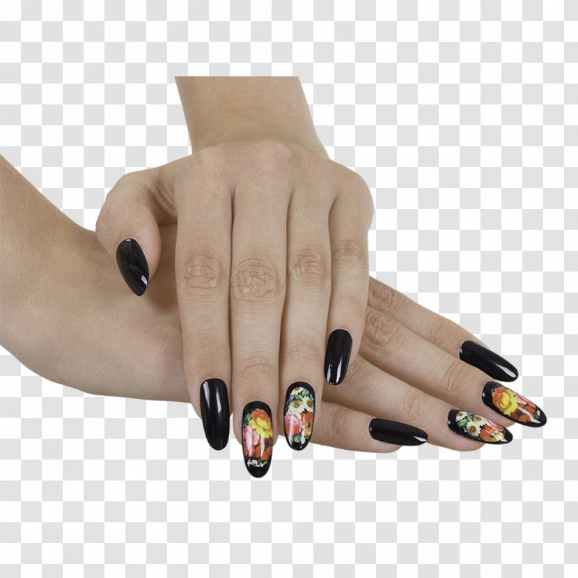 Nail Polish Hand Model Manicure Gel Nails - Art Transparent PNG