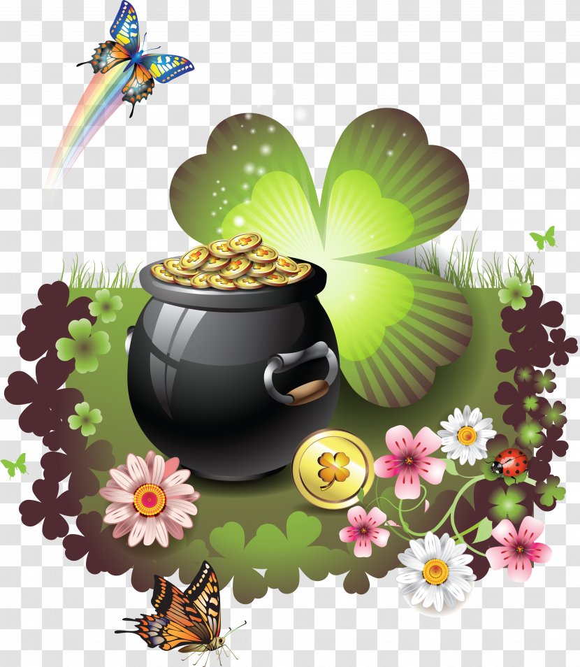 Saint Patrick's Day Clover March 17 Clip Art - Irish People Transparent PNG