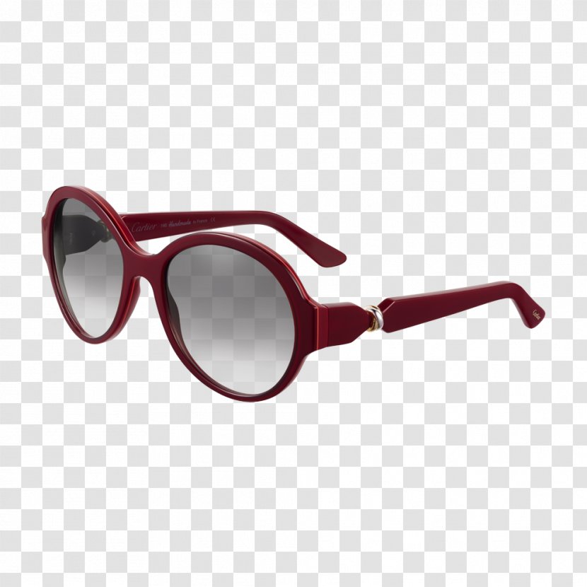 Aviator Sunglasses Cartier Fashion - Magenta Transparent PNG