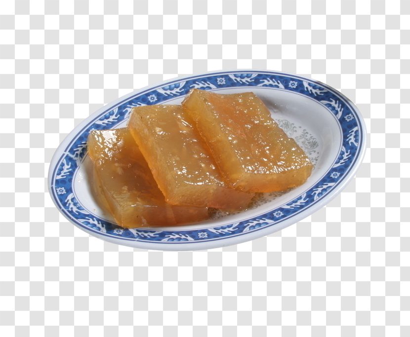 Dim Sum Fuqing Taro Cake Nian Gao Water Chestnut - A Dish Of Horseshoe Cakes Transparent PNG