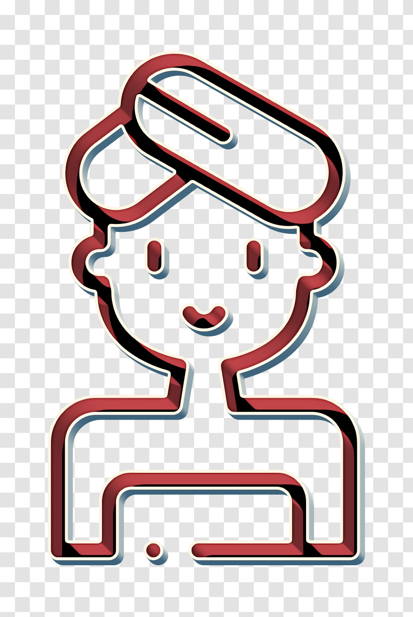 Spa Icon Sauna Icon Woman Icon Transparent PNG