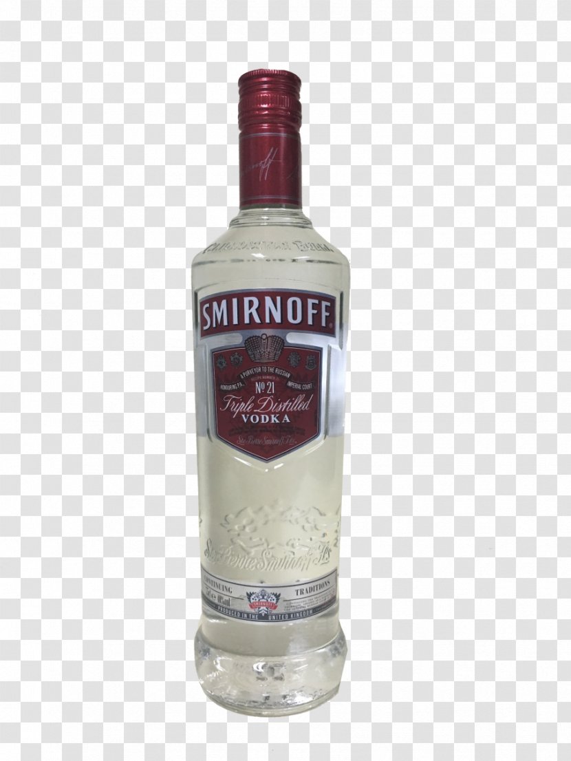 Liqueur Vodka Glass Bottle Smirnoff - Drink Transparent PNG