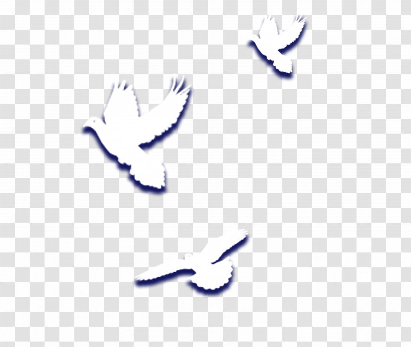Papercutting Download - Purple - Pigeon Transparent PNG