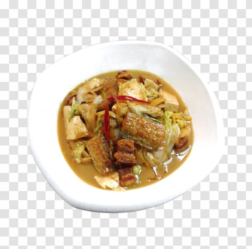 Yellow Curry Gulai Chinese Cuisine Canh Chua Massaman - Cabbage, Tofu Transparent PNG