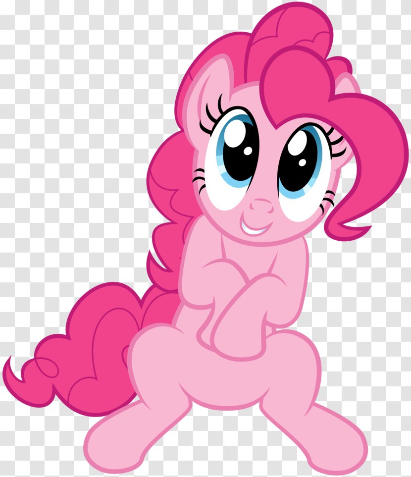 Pinkie Pie Pony Rainbow Dash Twilight Sparkle Fluttershy - Silhouette - Heart Transparent PNG