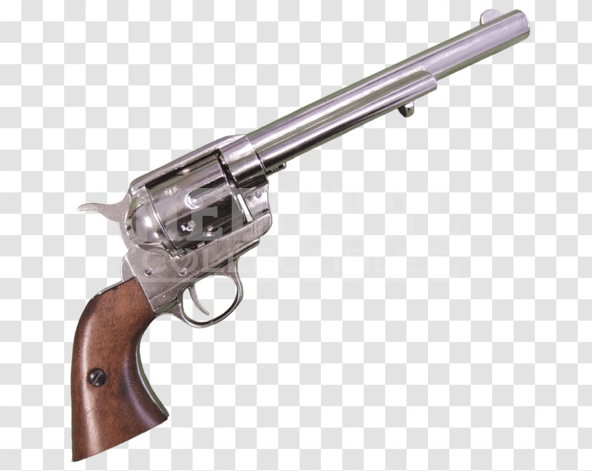Colt Single Action Army .45 Revolver ACP Firearm - 45 Transparent PNG