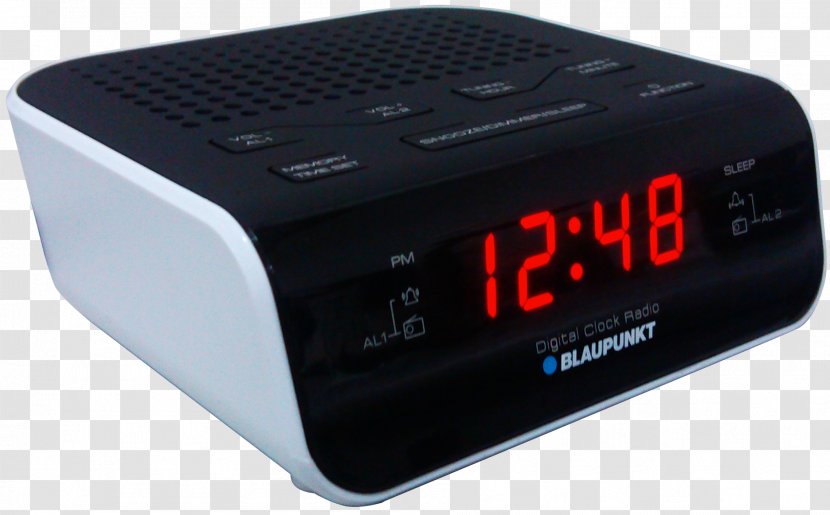 Alarm Clocks Radio Broadcasting Clockradio Home Appliance - Clock Transparent PNG