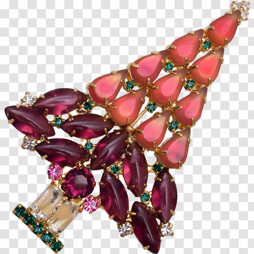 Ruby Body Jewellery Brooch Necklace Transparent PNG
