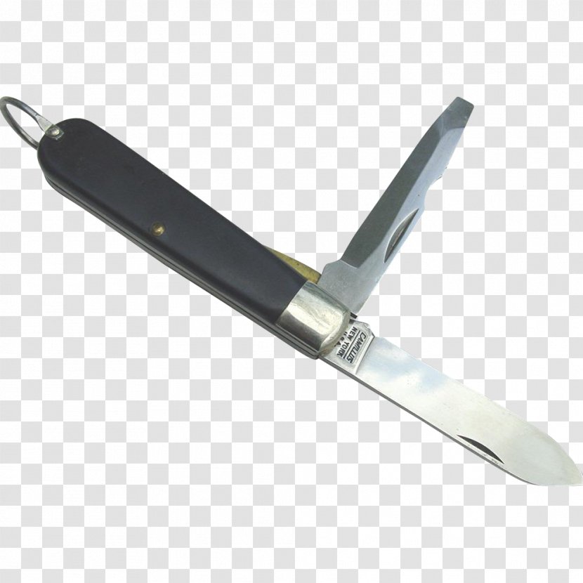 Pocketknife Crystal Oscillator Blade Camillus Cutlery Company - Weapon - Knife Transparent PNG