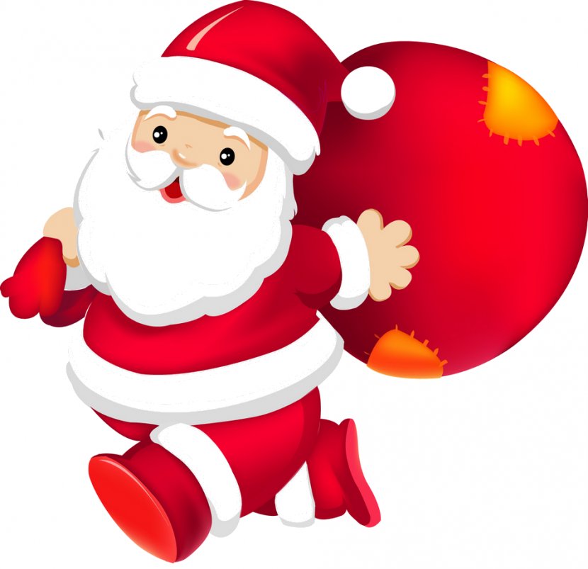 Santa Claus Christmas HoHoHo Clip Art - Tree Transparent PNG