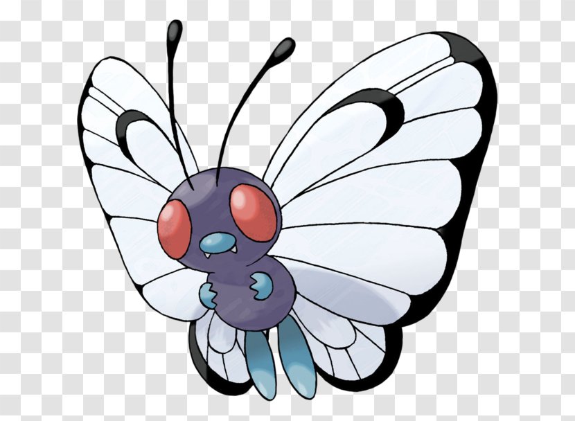 Pokémon GO Sun And Moon Adventures Butterfree - Insect - Invertebrate Transparent PNG