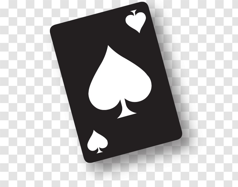 Spades Lite Playing Card Pip Ace - Logo - Game Transparent PNG