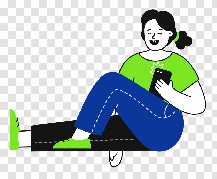 Sitting On Floor Sitting Woman Transparent PNG