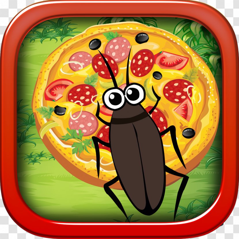 Pizza Party Hut - Game - Cockroach Transparent PNG