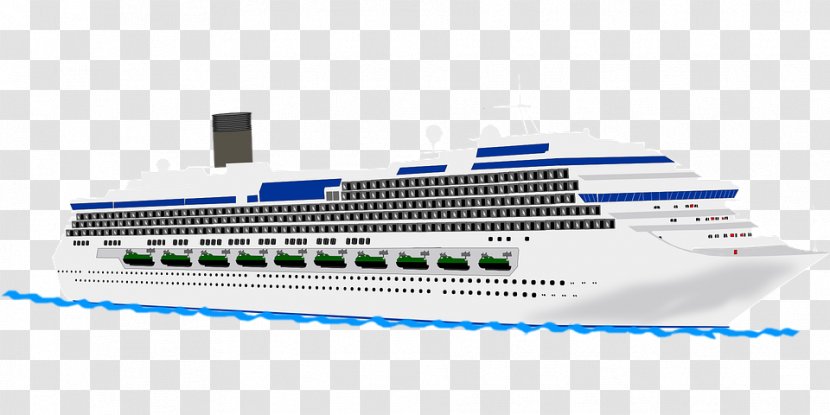 Cruise Ship Ocean Liner Boat Clip Art - Passenger Transparent PNG