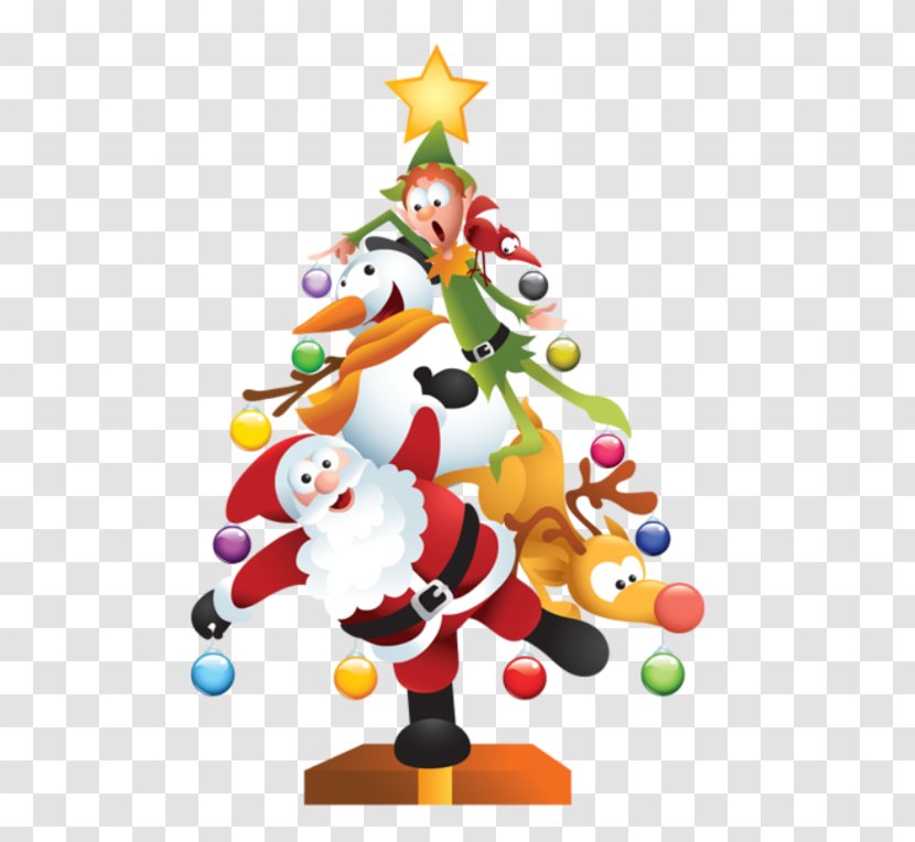 Santa Claus Clip Art Christmas Tree - Ornament Transparent PNG