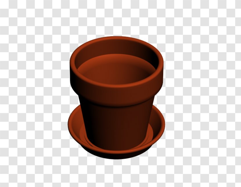 Coffee Cup Tableware - Flowerpot - Pot Plant Transparent PNG