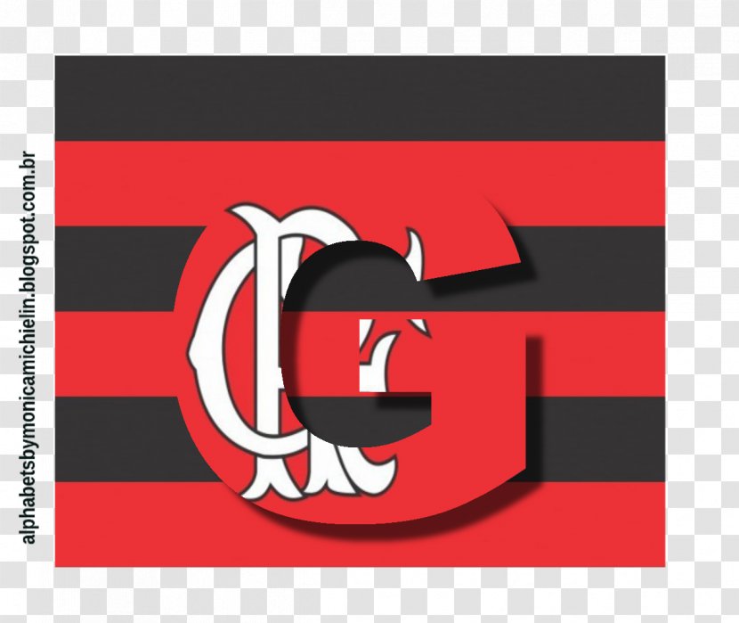 Alphabet Letter Clube De Regatas Do Flamengo Å Font - Red - Botafogo Futebol E Transparent PNG