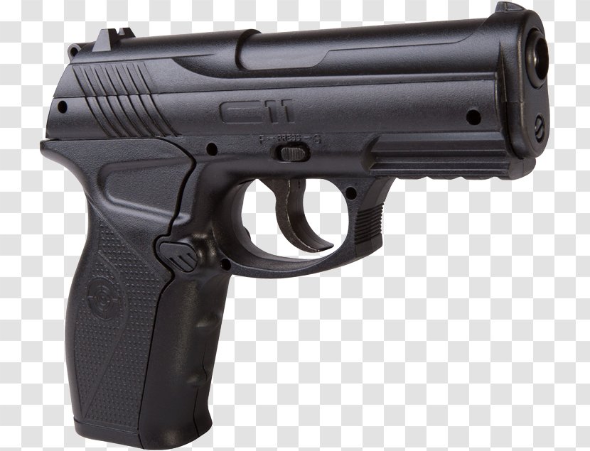 Airsoft Guns Crosman C11 Firearm BB Gun Pistol - Handgun Transparent PNG