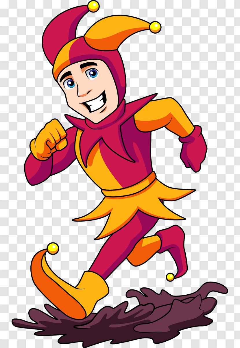 Cartoon Jester Pleased Costume Accessory Transparent PNG