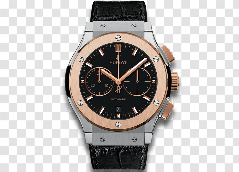 Hublot Classic Fusion Chronograph Automatic Watch - Power Reserve Indicator Transparent PNG