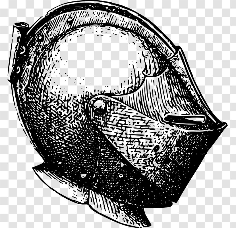 Middle Ages Knight Helmet For Honor - Headgear Transparent PNG