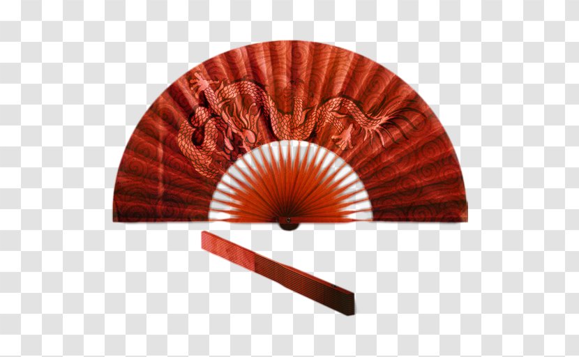 Gift Cartoon - Endora - Orange Decorative Fan Transparent PNG