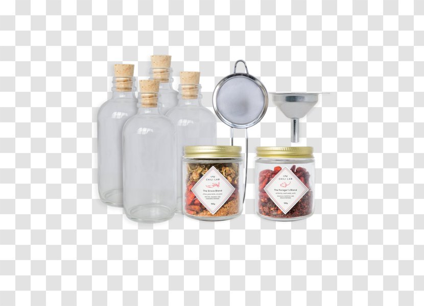 Chili Con Carne Hot Sauce Glass Bottle Spice - Drinkware - Guajillo Transparent PNG