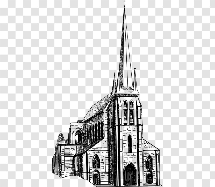 Christian Church Gothic Architecture Clip Art - Baptists Transparent PNG